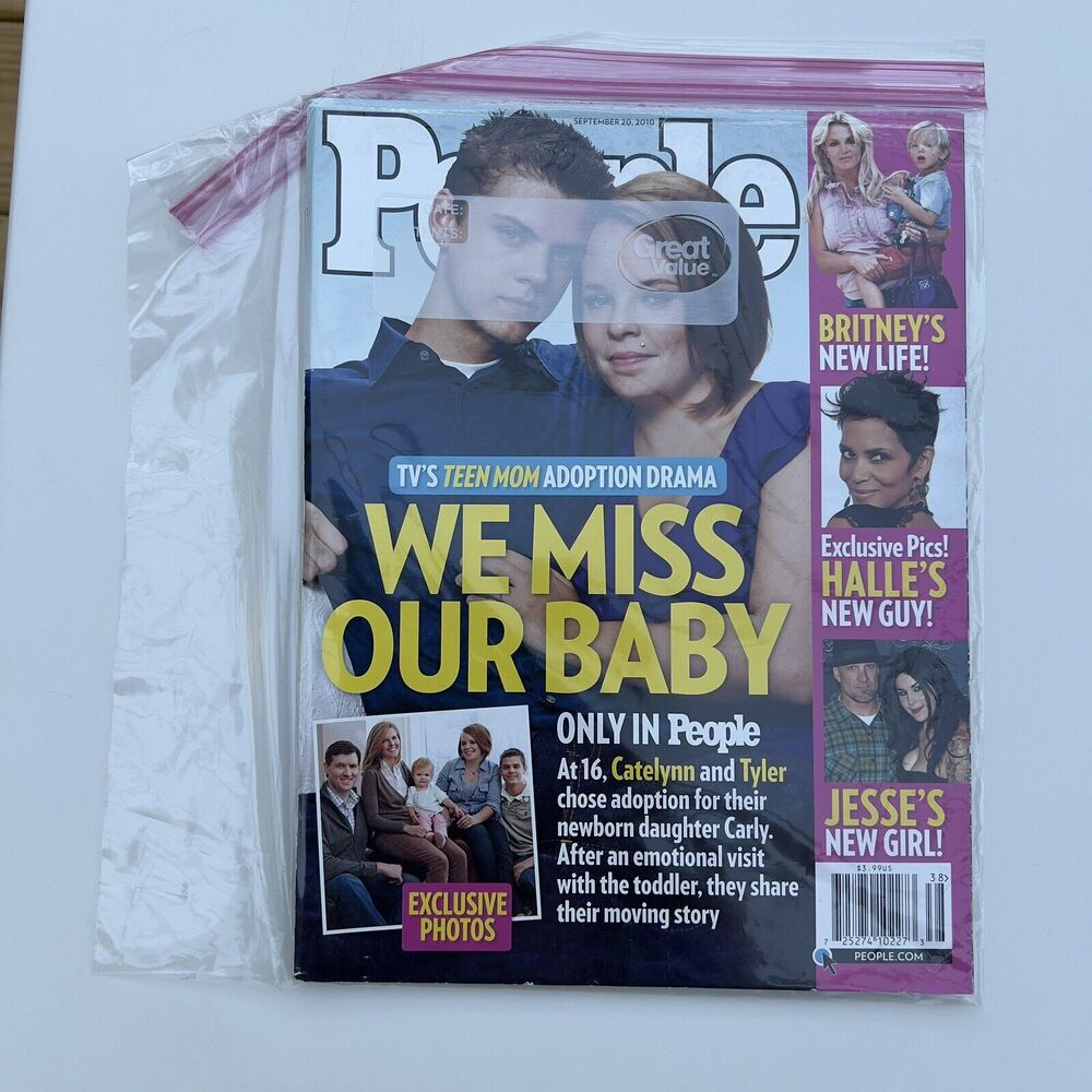 People magazine, September 28, 2010 Teen Mom Drama - Britney, Halle, Jesse